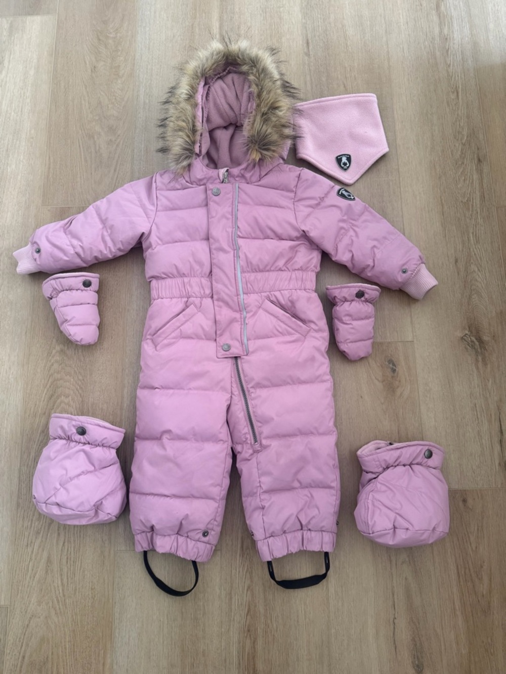 deux par deux Baby Snowsuit